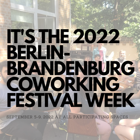 2022 Berlin Brandenburg Coworking Festival Week